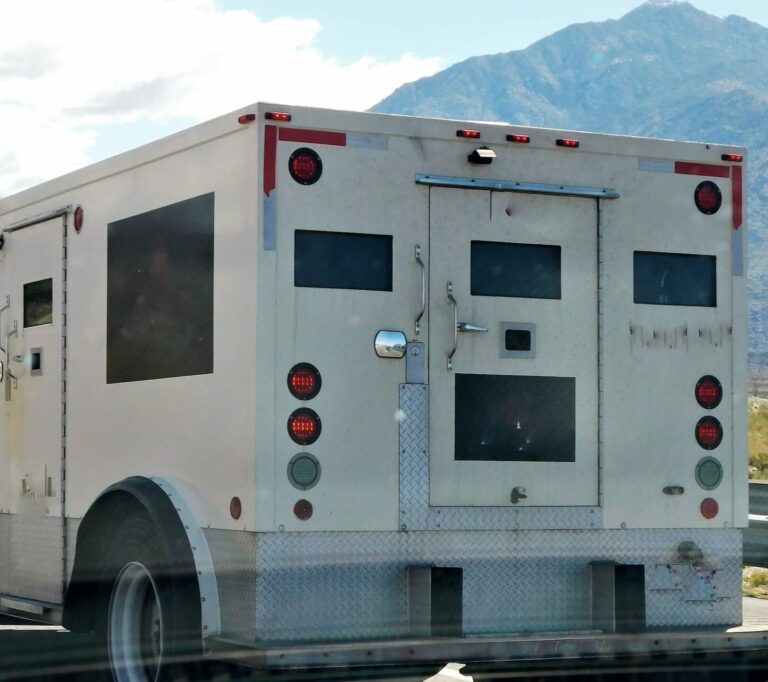 armored truck! transporting money!